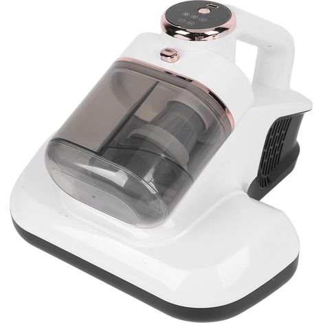 100W Nettoyeur de pour matelas de lit, 10 000 pa Forte aspiration Avec poubelle de 400 ml Pour coussin, feuilles, canapé, jouet en peluche