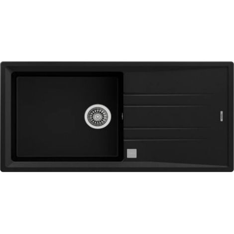 FREGADERO TEKA STONE 60 L-TG 1C 1E V.AUTO NEGRO (1/3)
