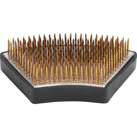 Arceau porte-fleurs Kenzan pour composition florale, outil à pointes en acier, accessoire de fixation (Taille S). (1/5)