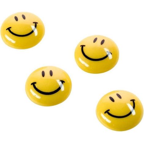 Imanes Magnetoplan 16673 diseño smiley adhesión 4 hojas