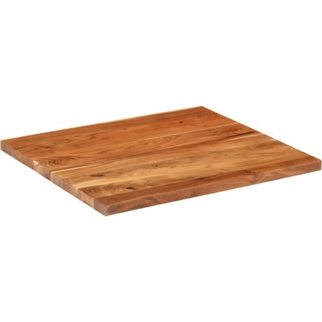 Maison Exclusive - Tischplatte 110x80x2,5 cm Rechteckig Massivhol (1/5)