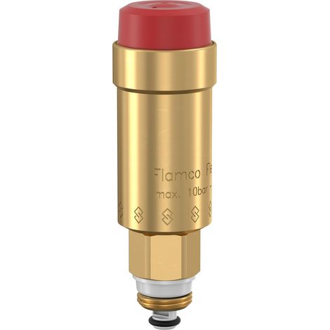 Flamco Schwimmerentlüfter Flexvent R 3/8, mit Absperrventil (1/5)