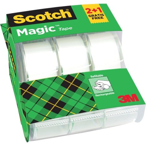 Scotch 8-1975 C3/2 7,5 m Transparente 3 pieza(s)
