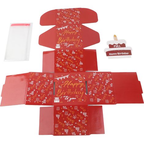 Spardose, Überraschungsgeschenkbox zum Geburtstag, DIY-Set für Frauen und Männer (1/5)
