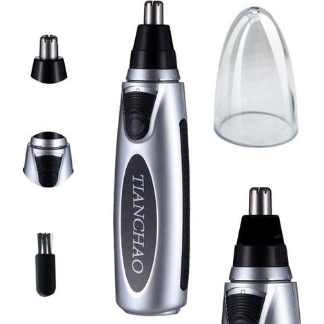 Rasoir électrique Multifonction Poils de Nez Oreilles Tondeuse Nasale Auriculaire