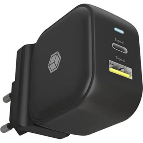 Icy Box Steckerladegerät IcyBox für USB Power Delivery 2 Ports retail (IB-PS106-PD)