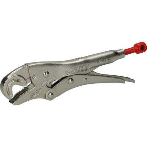 KS Tools Maul-Gripzange mit Drahtschneider, 175mm - 115.1175 (1/5)