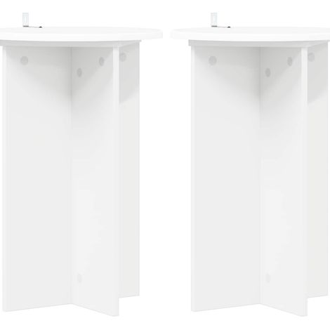 Maison Exclusive - Supporto per piante 2 pcs Bianco Ø40 x 60 cm