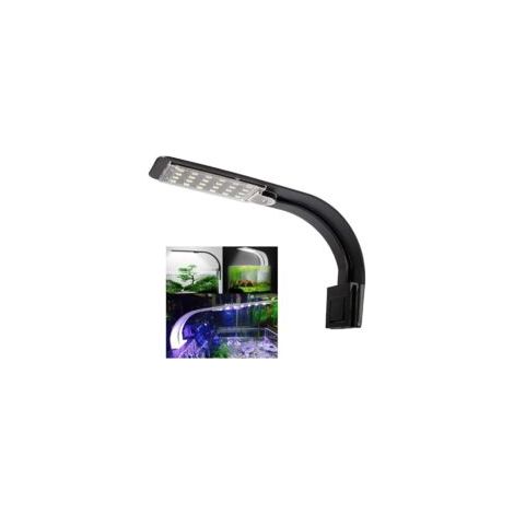Éclairage pour aquarium, lampes LED blanches et bleues à clipser, adaptées aux poissons et aux plantes aquatiques, 23-50 cm - Crezuo