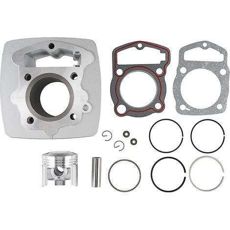 Cylindre et piston pour moteurs Honda CB125. CL125. XL125 et SL125 : CB125 (1976-1985). CL125 (1973-1974). XL125 (1976-1978) et SL125 (1971-1973).