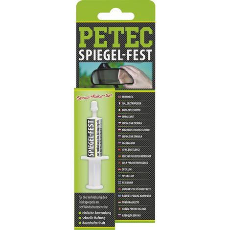 Adhésif miroir Petec 5000001 application facile haute qualité