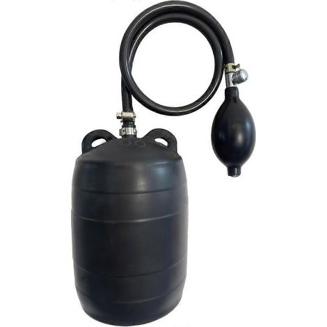 Ballon de bouchage gonflable pour l'étanchéité et le test des canalisations d'égout, vessie de pression de plomberie avec pompe à air - (4 pouces P) (1/5)