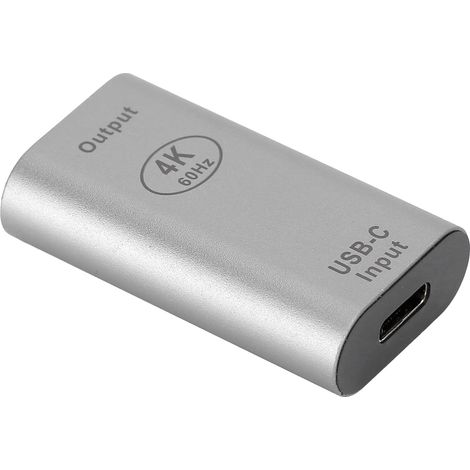 Adaptateur Mini TypeC Femelle vers HDMI Femelle Convertisseur Vidéo 4K 60Hz pour Windows Android (1/5)