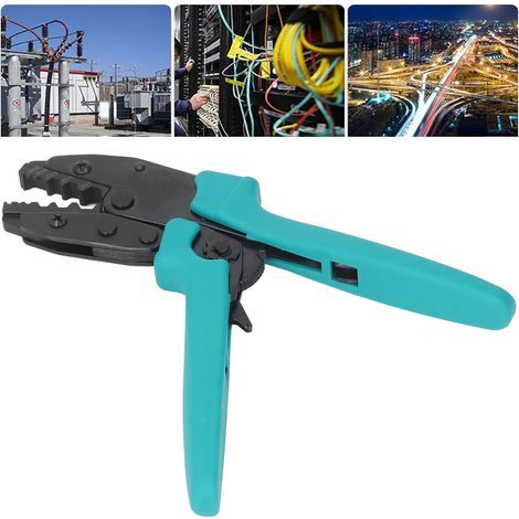 Pince à sertir à cliquet pour cosses isolées 230PA, pince à sertir à cliquet pour cosses isolées, pince à sertir pour fils électroniques industriels, cosses à connecteur BNC (1/5)