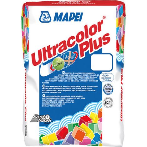 Joint ciment MAPEI pour carrelage Ultracolor Plus - 2Kg - 100 Blanc