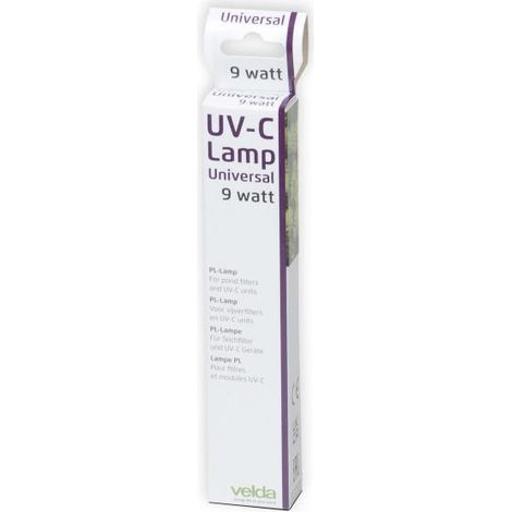 Velda Algenvernichter UV-C Ersatzlampe PL-Lampe 9 W 126615