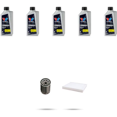 Kit tagliando 4 FILTRI e 5L OLIO compatibile con MASERATI GRECALE 2.0T GT Mild Hybrid 221kw dal 2022 (1/4)