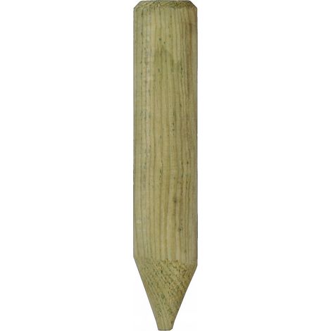 Pali da giardino rotonda in legno 7x50 cm