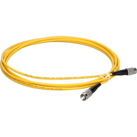 Câble de prolongation fibre optique LSZH grade télécom, faible fumée sans halogène, BJ-UPC/FC-UPC/FC-SM-3M, lot de 5, ignifuge et résistant. (1/5)