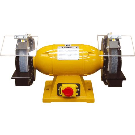 AYERBE - 581310 - Meuleuse professionnelle 200 mm / 220 V, haute précision