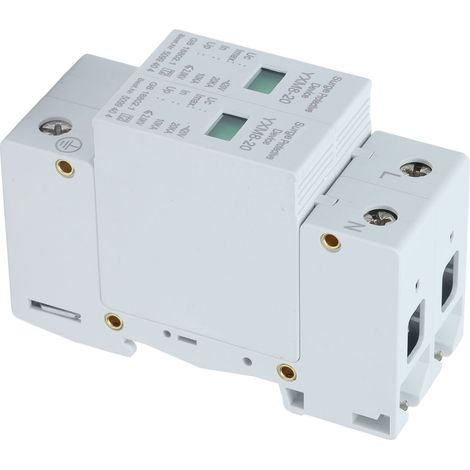 Parafoudre 2P Protection Surtension 20kA 220V YXM8‑20 (1/5)