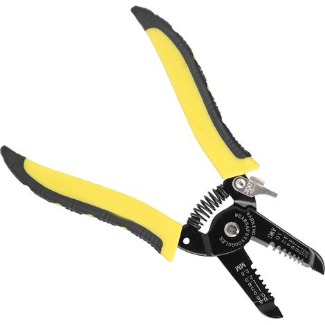 Abisolierzange aus hochkohlenstoffhaltigem Stahl zum Abisolieren und Schneiden von Drähten mit einem Durchmesser von 0,6–2,6 mm. (1/5)