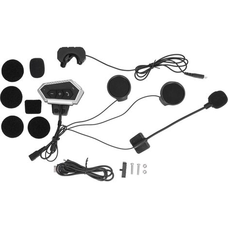 Casque Bluetooth Moto 120 Heures Autonomie Appel Mains Libres Étanche Casque Audio Sans Fil (1/5)