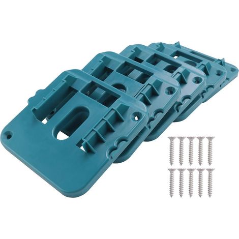 5 porte-piles, compatibles avec les porte-piles Makita 18V, y compris les batteries BL1860, BL1850, BL1840 et BL1830. (1/5)