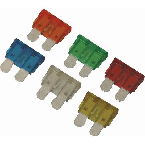 Coffret de fusibles a lamelles pour voiture - 120 pièces (1/5)