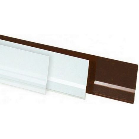50PZ PARAFREDDO FLESSIBILE IN PVC CON FELTRO cm. 100 - Marrone