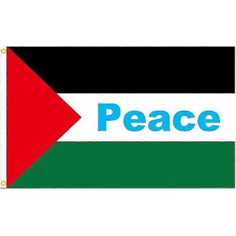 Drapeau du poing levé pour la Palestine libre, 90 x 150 cm, Drapeau de la Palestine libre et de la liberté, Je soutiens la Palestine (1/5)