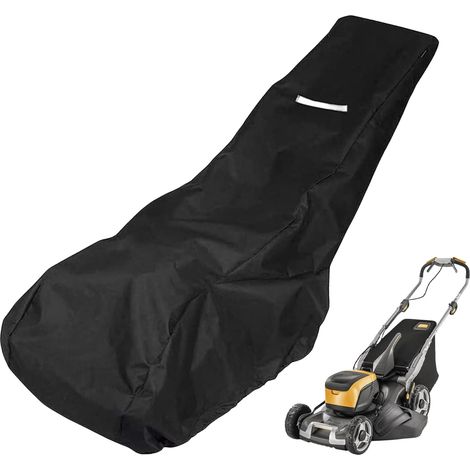 Housse Tondeuse - 195 x 108 x 66 cm - Polyester 210D Imperméable UV Résistant - Pour Tondeuse à Gazon Autoportée ou Guidée - 1 Pièce (1/5)