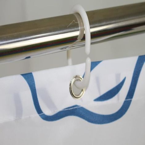 Rideau de douche - Étoile de Mer - Imperméable - Anti-moisissure - Lavable en machine 180x200cm (1/3)