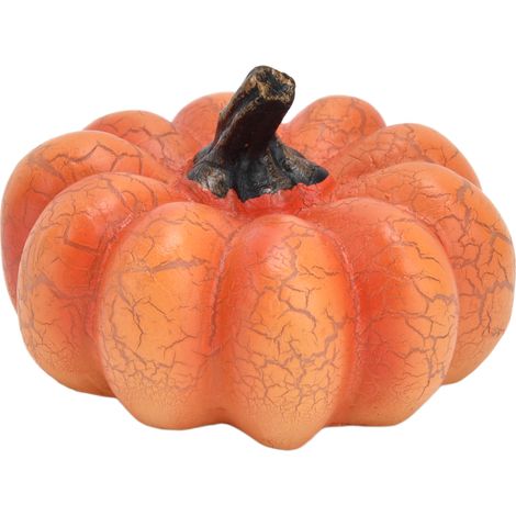 Citrouille lumineuse LED 3D à piles, lampe citrouille d'Halloween, veilleuse pour décoration de fête, citrouille plate de type C (1/5)