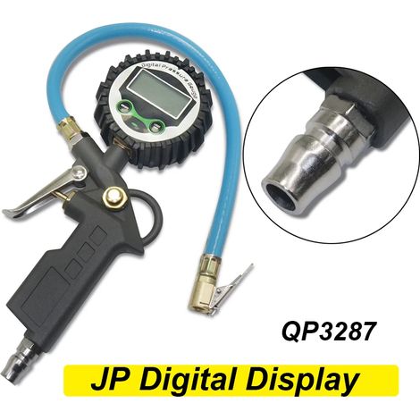 Manomètre numérique Neoteck pour pneus de voiture (norme UE), écran LCD, rétroéclairage LED, testeur de pression des pneus, contrôle de la pression des pneus