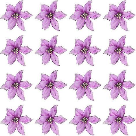 36 künstliche Weihnachtsblumen (1/3)