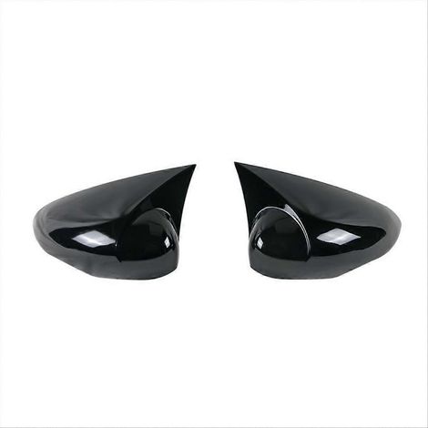 Cache de rétroviseur pour Ford Fiesta MK7 2009-2017, noir brillant (1/5)