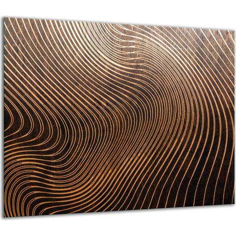 PLAQUE DE PROTECTION EN VERRE POUR POÊLE 60x52 BOIS (1/5)