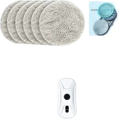 Chiffons à vitres, matériau en microfibre, 12 pièces, RA2-Tissu (1/2)