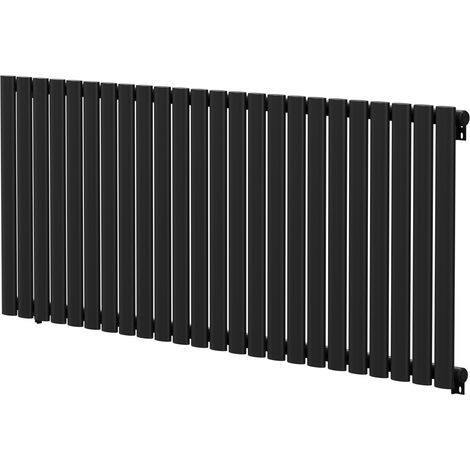 Colore Boone Matt Black 600mm x 1440mm Horizontal Single Panel Radiator (1/5)
