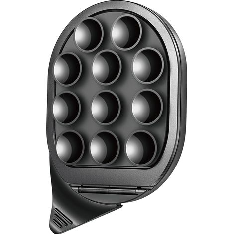Soporte magnético para smartphone con ventosas para espejo o cristal - negro (1/3)