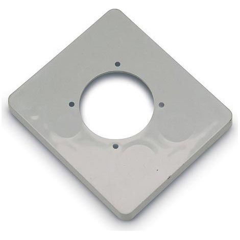 Flangia adattatore per prese schuko da incasso, confezione da 6 - Rosi RS3905