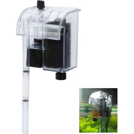 FILTRO ESTERNO PER PULIZIA ACQUARIO REGOLAZIONE FLUSSO  250L/H 3,5 W XP-06 (1/3)