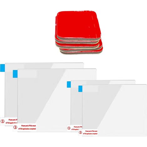 Adhésif Double Face VHB - Film Électrostatique Pour Pare-Brise - Pour Montage Caméra Dashcam - 10 Pièces (1/5)