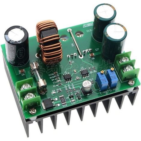 600W DC/DC Módulo de Alimentación 10V-60V a 12-80V Convertidor solar de portátil Step-up