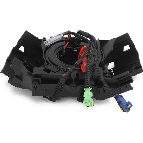 Contacteur à ressort pour CLIO III et KANGOO II – Plastique ABS durable – Remplacement direct – Assure continuité circuits électriques - 8201590637