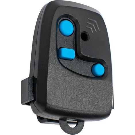 Télécommande 433 MHz à code tournant pour portail, porte de garage et rideau métallique – 2 pièces, 3 boutons, compatible avec systèmes domotiques français yun (1/3)