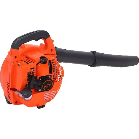 Souffleur de feuilles portatif, moteur 2 temps, cylindrée de 25,4 cm³, volume d'air de 380 CFM, vitesse de 7500 RPM, réservoir de carburant de 0,65 L (1/5)