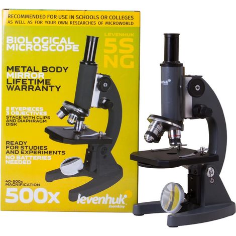 Monokulares Mikroskop Levenhuk 5S NG