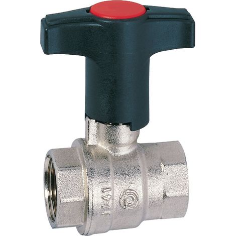 Resideo Grifo de esfera para calefacción Stop-ball latón, manguito, DN 50, VB550Y0050